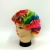colorful short wig hair Pine cones wig