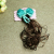 Children's hair ornaments cute bowknot wig hair clip