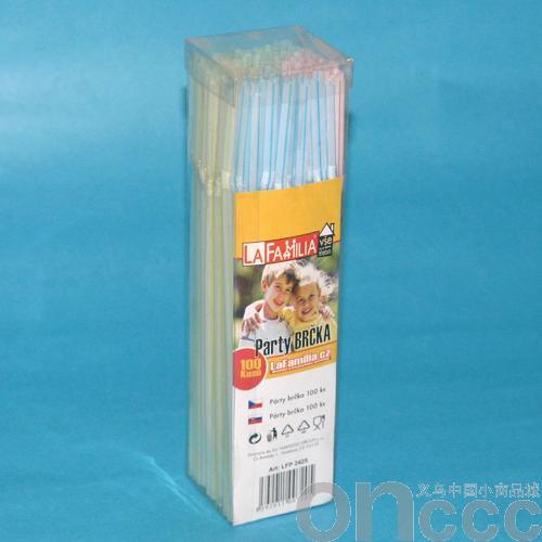qianqing daily disposable striped straw