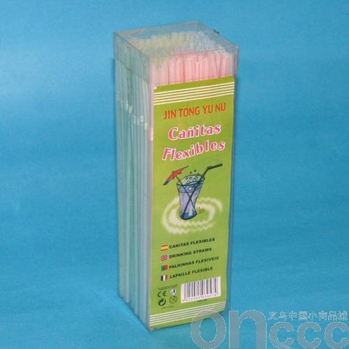 qian qing daily disposable suction card boxed lines straw