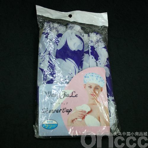 Foreign Trade Disposable Environmental Protection Printed Shower Cap