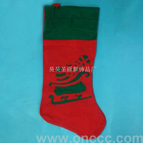 HS-1070 Sled Pattern Christmas Stockings