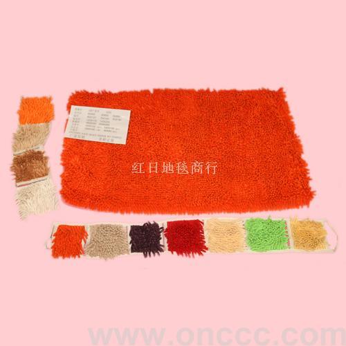 red sun carpet chenille carpet factory direct sales chenille door mat non-slip floor mat carpet