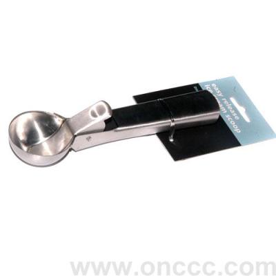 Stainless steel ice cream spoon