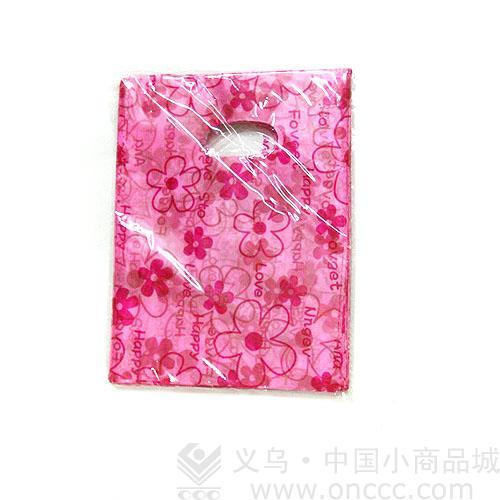 spot factory direct clothing bag plastic bag packaging bag red pink plastic gift bag