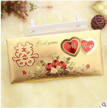 Red Envelope/Li Weifeng Wedding， Marriage Gift Red Envelope Creative/Personality Gilding Xi Decorations Red Envelope High-End Red Envelope 1