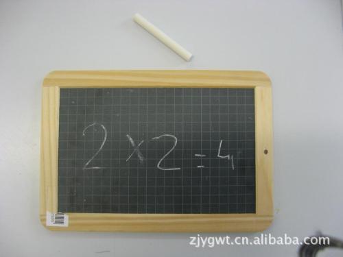 Factory Supply Wooden Frame Writing Board Density Plate Blackboard Density Whiteboard