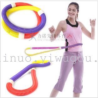 spring hula hoop massage increased body shaping belly control elastic soft body shaping korean style