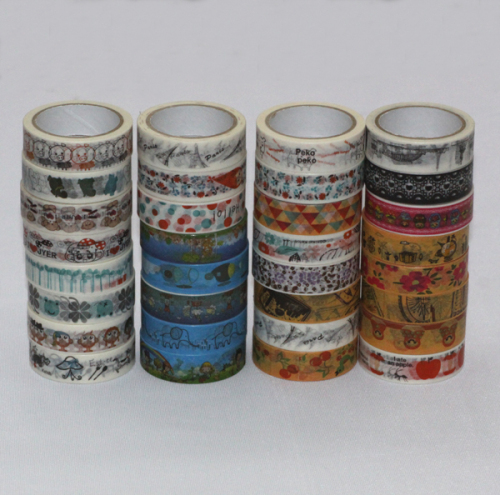 Printing and Paper Adhesive Tape Hand Tear Tape DIY Paper Tape Colorful Tape