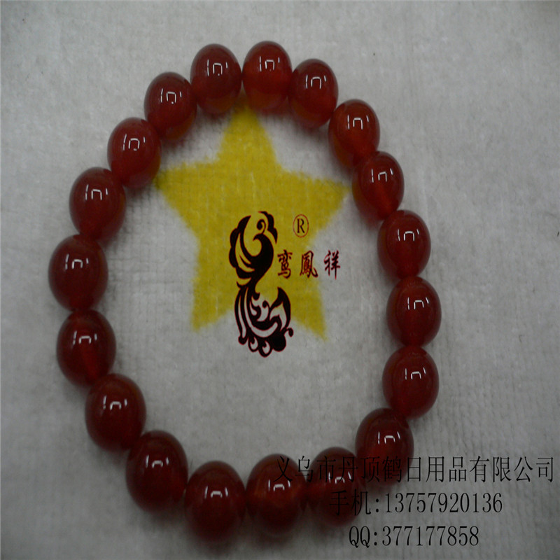 供应玛瑙手链 水晶 玉石 石榴石手链 饰品批发