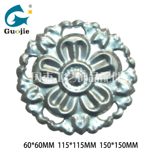 european and american fashion iron sheet accessories flower crafts accessories stamping parts wholesale