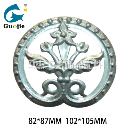 european and american fashion iron sheet accessories flower crafts accessories stamping parts