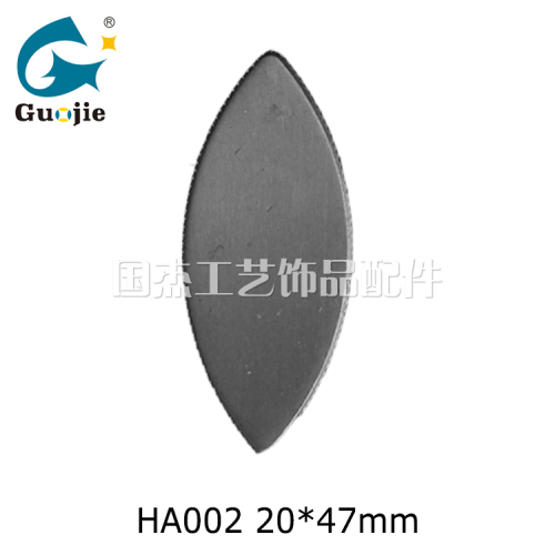 factory direct sales iron parts horse eye-shaped frosted base plate crafts iron bottom