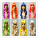 factory direct sales colorful long curly hair