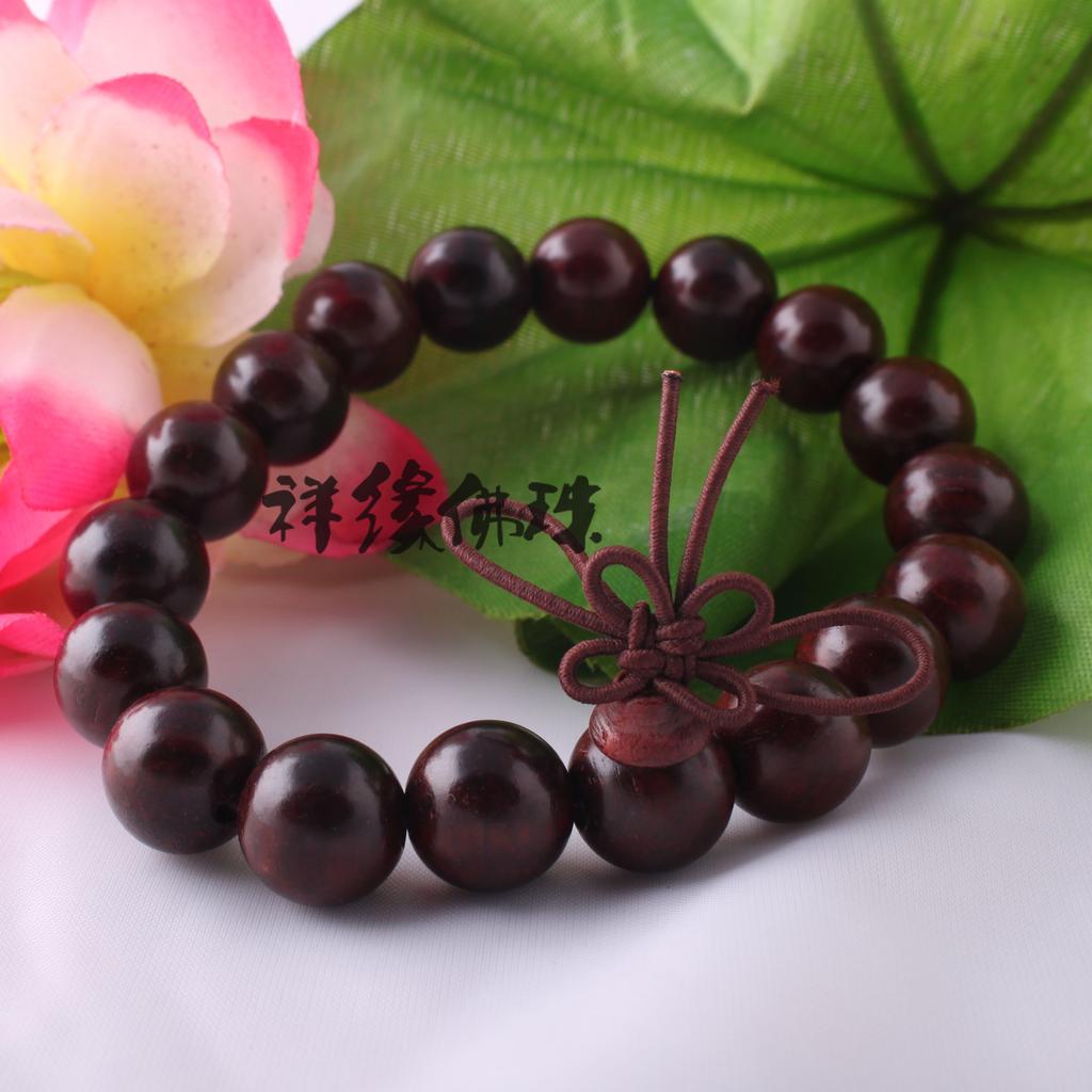 红酸枝佛珠手串批发 精品红酸枝佛珠佛珠手链饰品礼品