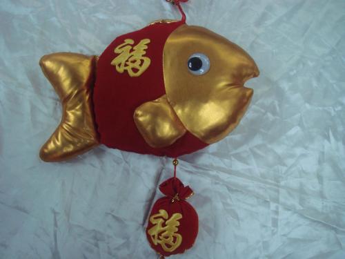 Chinese Knot Bighead Carp Pendant Handicraft Decorations