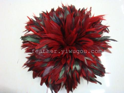 [Factory Direct Sales] All Kinds of Feathers， DIY FEATHER， 6-8 Permanent Hair， Yong Hair， Swimming Hair， Multi-Color Optional 