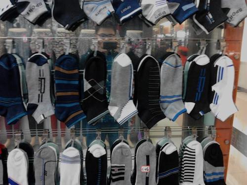 polyester cotton ankle socks