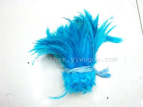 [factory direct sales] various feathers， diy feathers， item fur， white item fur， red item fur， chicken feather， multi-color optional