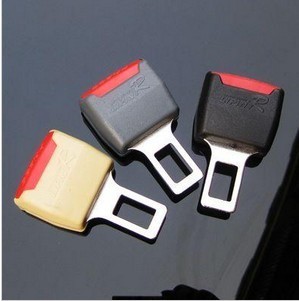 Multi functional safety belt insert and button dual purpose insert button mute button