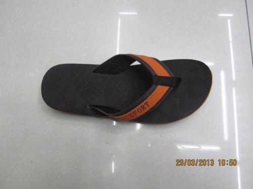 new men‘s brown herringbone casual fashion slippers e222