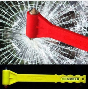 Utility vehicle safety hammer safety hammer glass hammer long handle safety hammer