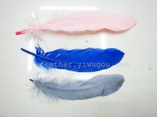 [factory direct sales] various feathers， diy feathers， goose feather， floating hair， multi-color optional
