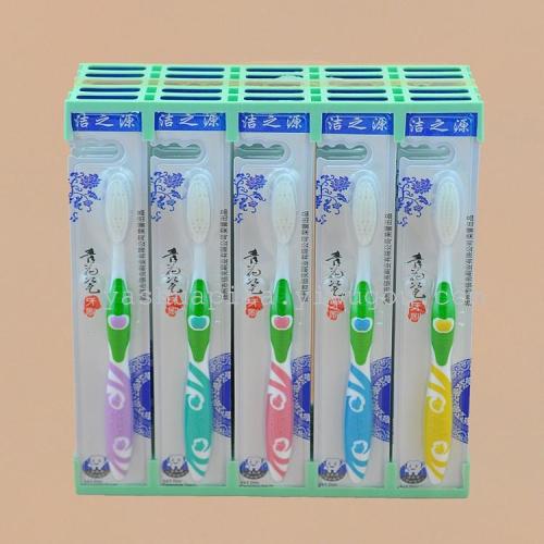 toothbrush wholesale clean source 8813（30 pcs/seat） soft bristle toothbrush