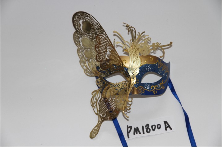 铁艺面具 蝴蝶半翅面具 高档装饰 化妆舞会party用品
