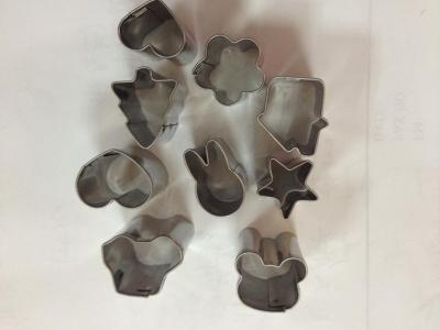 Stainless steel cookie mould - Mini 8 sets