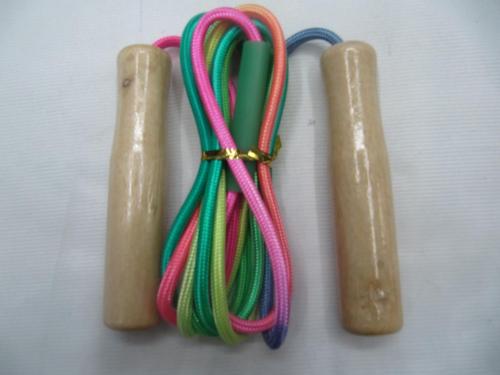 213-3 hollow handle rainbow rope skipping rope