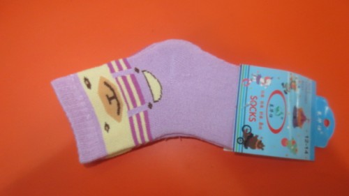 warm bear head imitation handmade small towel socks