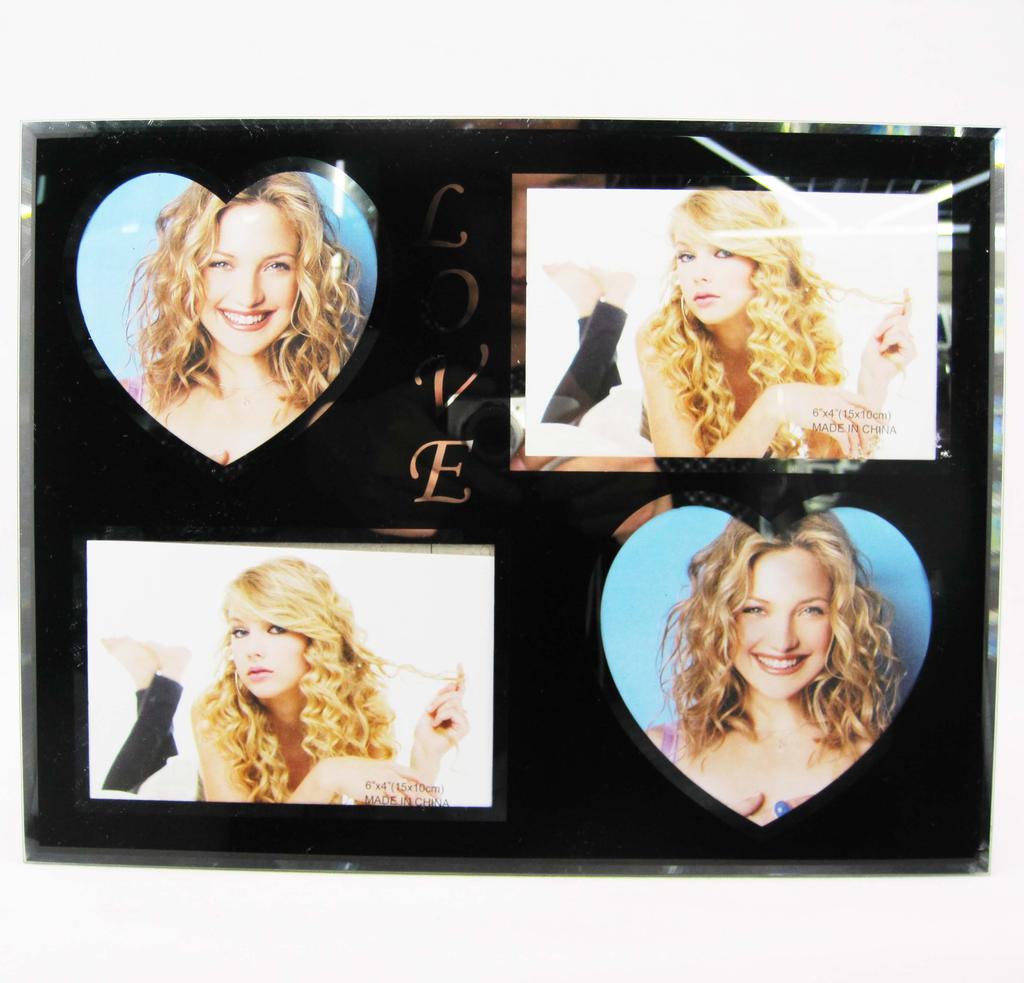 义乌洗镜丝印组合二/玻璃/创意/外贸出口/相框