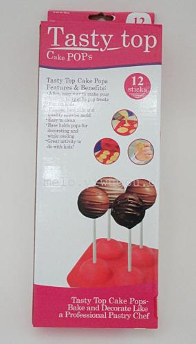 taste top cake pops 12 grid stick mold