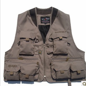 wholesale fishing vest korean style fishing clothes fishing vest photography vest （2 colors optional）