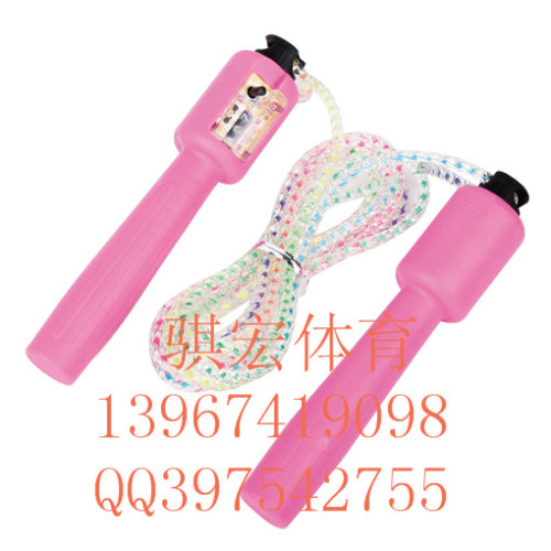 2099 Xiaohong Student High School Entrance Examination Standard Skipping Rope Seven-Color String Children‘s Jumping Rope Automatic Skipping Rope with Counter