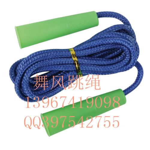 honghong 9908 horn handle skipping rope high school entrance examination standard rope cotton rope children‘s skipping rope pvc counting skipping rope