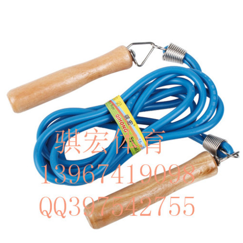 2809 Honghong Bold Rubber Skipping Rope Student Standard Skipping Rope Bearing Sponge Handle Skipping Rope