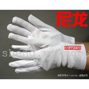 rose 28-pin polyester gloves/white gloves/etiquette gloves cotton labor protection gloves
