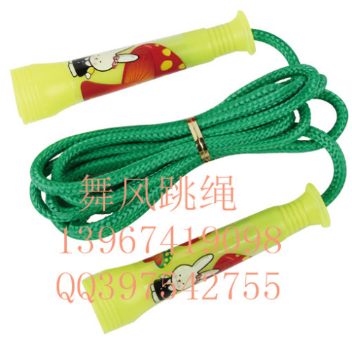 Dance Style 818 Children Jump Rope Adult Fitness Jump Rope Cotton Jump Rope Plastic Handle Jump Rope 