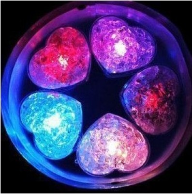 supply heart shaped glowing ice cubes heart shaped led lights