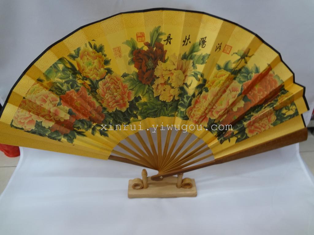 factory direct sales 10 - inch bamboo - silk fan folding fan