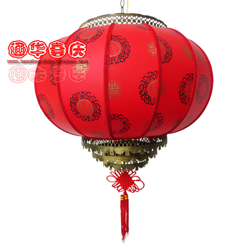 仿羊皮走马灯360度旋转 可装灯泡装饰家用灯笼大吉大利