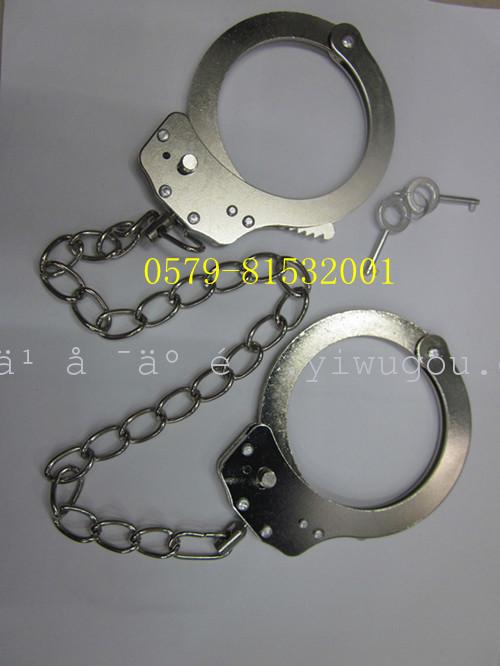 玩具脚铐 大手铐 金属玩具手铐 钥匙扣 手铐挂件