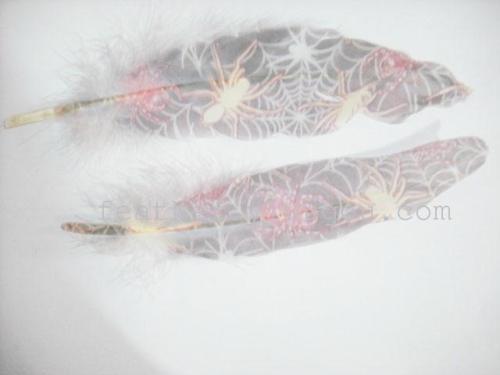 40595 yiya feather supply printing feather/goose feather/large floating feather/digital printing goose feather