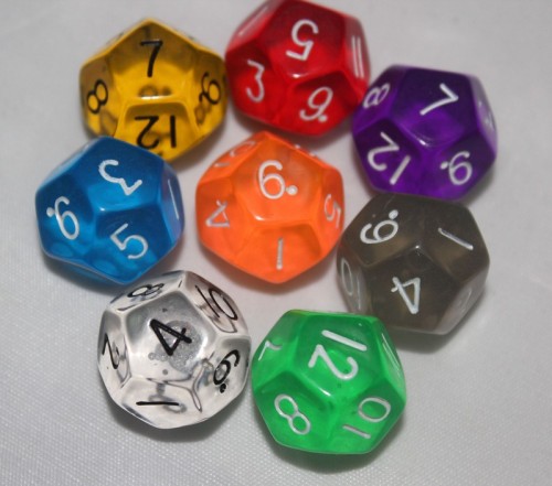 Dice Customized Multilateral Special-Shaped Transparent Color Brand New Acrylic Digital Letter Dice Factory Direct Sales
