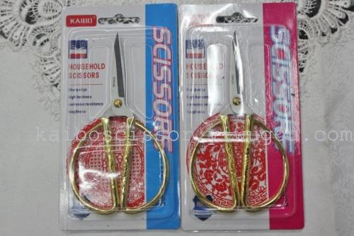 Kaibo Kaibo Brand Kb683 Dragon and Phoenix Alloy， handle Zinc Alloy Quality Wins Rimei Scissors 