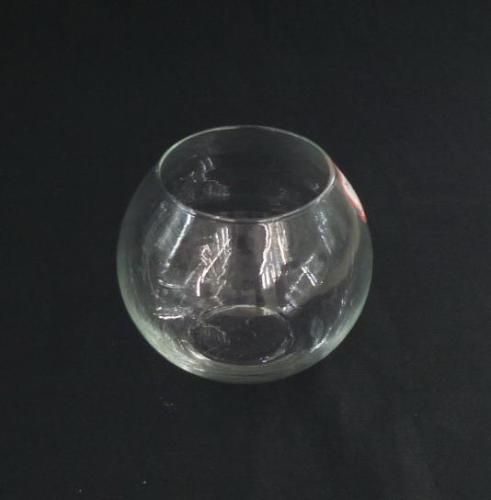 15 Transparent Glass Ball， Transparent Glass Vase Fashion Simple and Modern Furnishings Supplies Vase， Fish Tank