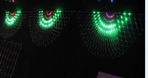 LED扇形灯  圣诞节彩灯 LED装饰灯