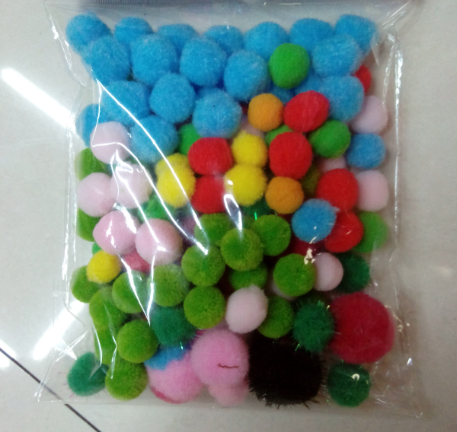 polypropylene multi-color wool ball factory direct price preferential quality assurance